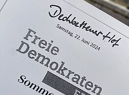 Sommerfest der FDP Regensburg ein voller Erfolg